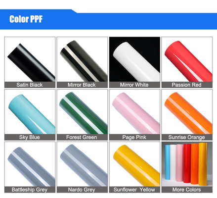 TPU PPF Hydrophilic Car Modification Accessories 60&quot;X50' Self Healing Film